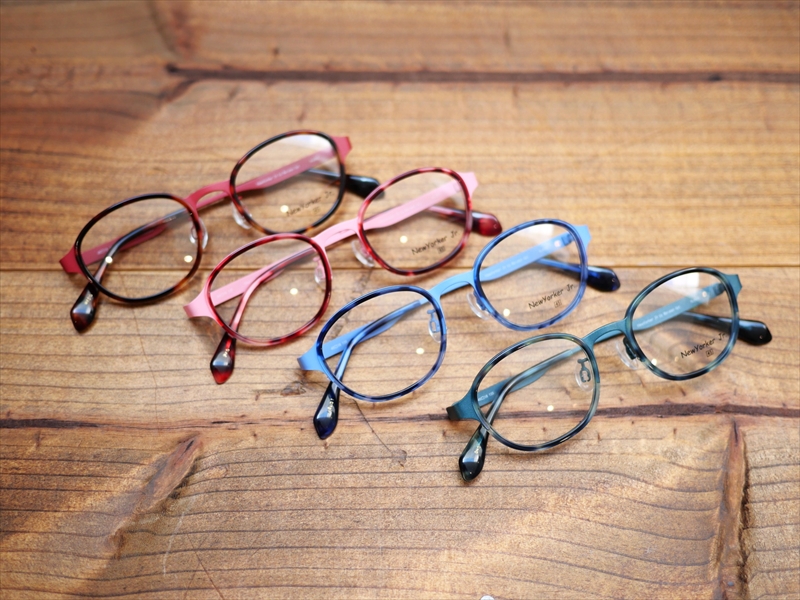 【NewYorker Jr】可愛らしいカラーリングで人気のジュニアフレーム「NJ002」に新色が登場です！！！