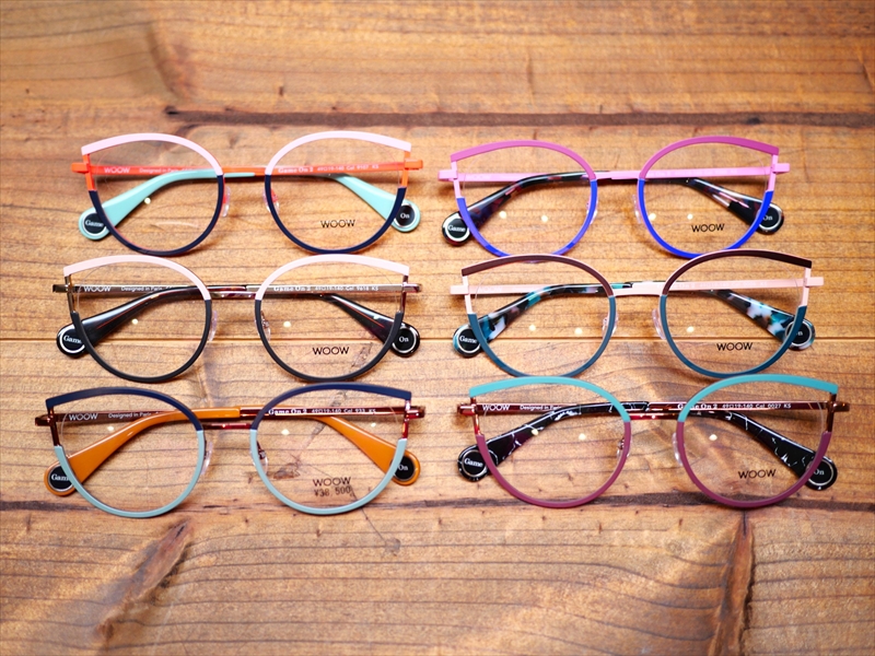 「綺麗」と「可愛い」のバランスが絶妙なWOOW（ウー）の新作メタルフレーム「Game On2」