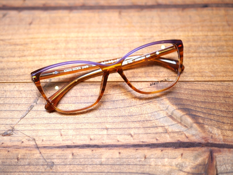 【alain mikli / アラン ミクリ】芸術的なカラーリングが光るフェミニンな新作「A03502M-007」