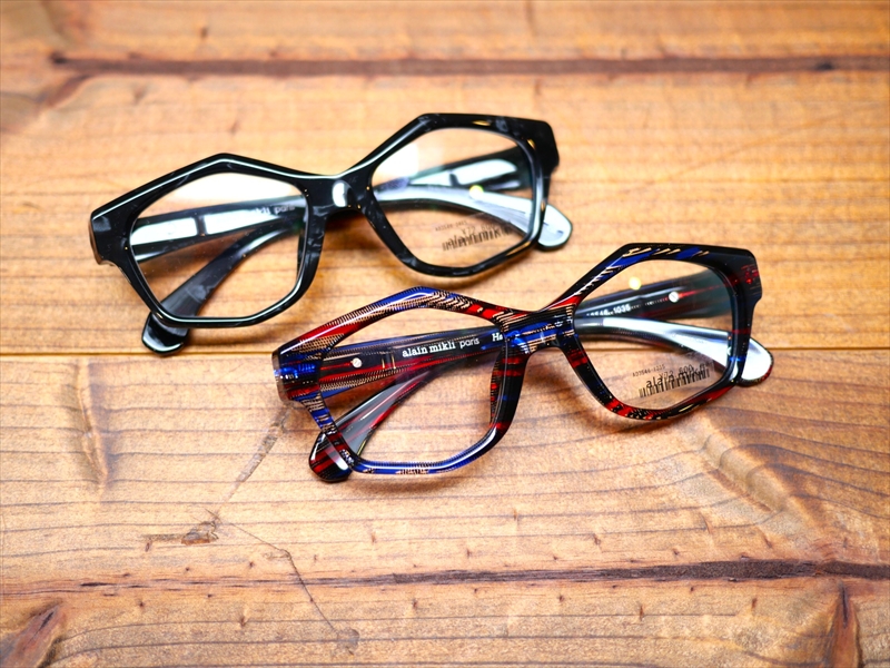 【alain mikli / アラン ミクリ】変形ヘキサゴンシェイプが印象的な新作「A03546」