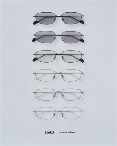【LEO × micedraw】吉岡レオさんとmicedraw（マイスドロー）によるコラボレーションモデル「MF3018」MF3019」の装い
